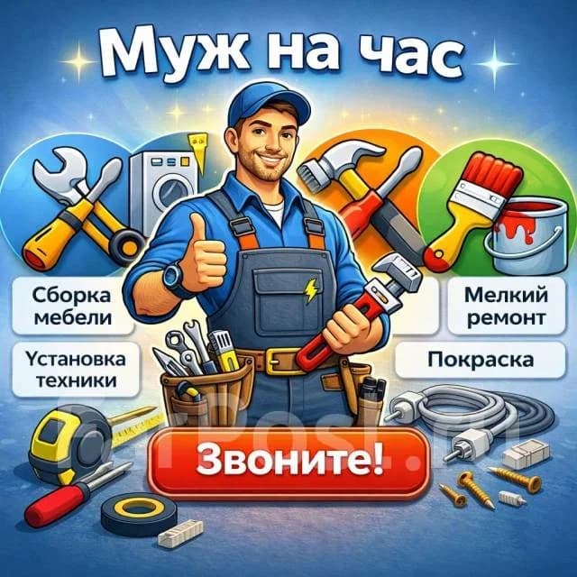 Фото объявления: Муж на час